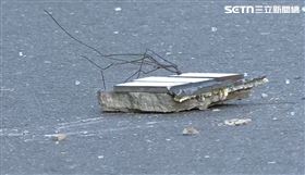 東區,忠孝東路,磁磚掉落。（圖／三立新聞網）