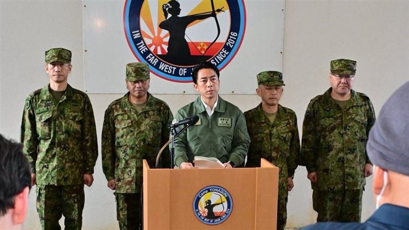 日本防衛大臣小泉進次郎表示，加大軍事部署是為了提升日本安全。（圖／翻攝自小泉進次郎 x平台）