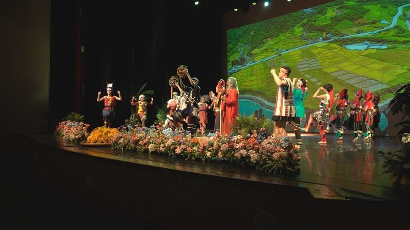 《繁花盛開・原藝綻放》北上展演，象徵文化跨界花蓮文化能量走向全國。（圖／翻攝畫面）