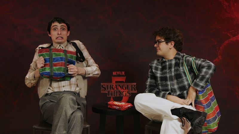 演員芬恩沃夫哈德(左)與蓋頓馬塔拉佐