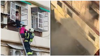 桃園月子餐中央廚房大火　2大2小驚險救出