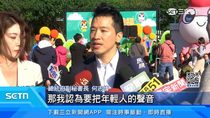 何志偉表示，自己一步一腳印傾聽民意