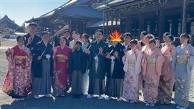 徐嶔煌曬出京都證婚畫面。（圖／翻攝徐嶔煌臉書）