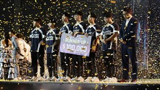 AIC傳說對決錦標賽　台灣隊閃電狼奪亞軍