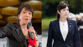 日本首相高市早苗、日本經濟安全保障大臣小野田紀美。（圖／翻攝自高市早苗臉書、小野田紀美官網）