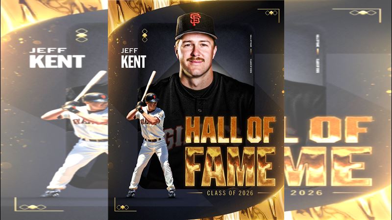 史上二壘手全壘打王肯特（Jeff Kent）入選名人堂。（圖／翻攝自MLB X）