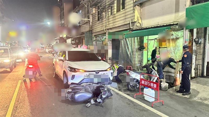 不單純…沒喝酒、吸毒「車直撞進雞排攤」