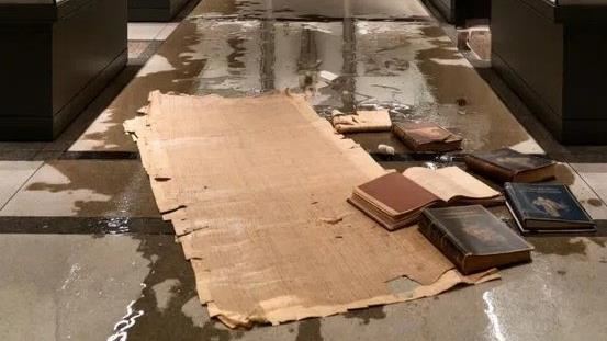 才遇竊案　羅浮宮又漏水損壞數百埃及館藏