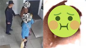 女走路怪異「下體鼓一包」　海關清查嚇壞：褲子藏1公斤活蟲。（圖／翻攝自央視）