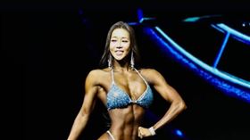 裴垂鉉現身高雄參加健美比賽。（圖／翻攝自裴垂鉉IG）