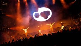 曾與BTS隊長RM合作一曲〈SEXY NUKIM〉的南韓另類KPOP樂團Balming Tiger，擔任「新世紀的決心」音樂祭壓軸演出。(圖／《樂團祭》提供）