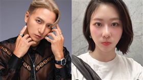 小煜（左）曾跟張景嵐（右）爆緋聞。（圖／翻攝自IG）