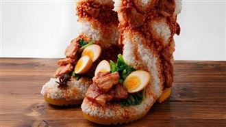 日政府推逼真「滷肉飯靴」！台灣人全驚呆