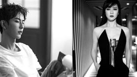 于朦朧（左）事件持續延燒，田海蓉（右）被指是主要幕後策畫黑手。（圖／翻攝自于朦朧微博、田海蓉IG）