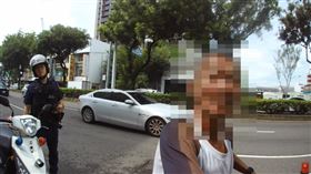 台中,北屯,酒駕,阿北,阿達仔,第五警分局文昌派出所,警員林志誠（圖／翻攝畫面）
