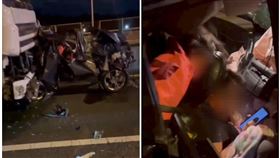 消防局,國道警察,香山,人員,車禍,路段,新竹,國道（圖／民眾提供）