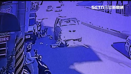 驚悚！2學生撞車又遭廂型車追撞3人噴飛