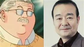 日本聲優界再傳噩耗，曾為《灌籃高手》安西教練配音的資深聲優西村知道（右），於11月29日病逝，享壽79歲。（圖／翻攝自Threads）