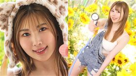 櫻坂千夢出道成了AV女優，為了拍A片好看而瘦身，從原本K罩杯縮水成了H罩杯。（圖／翻攝自Ｘ）