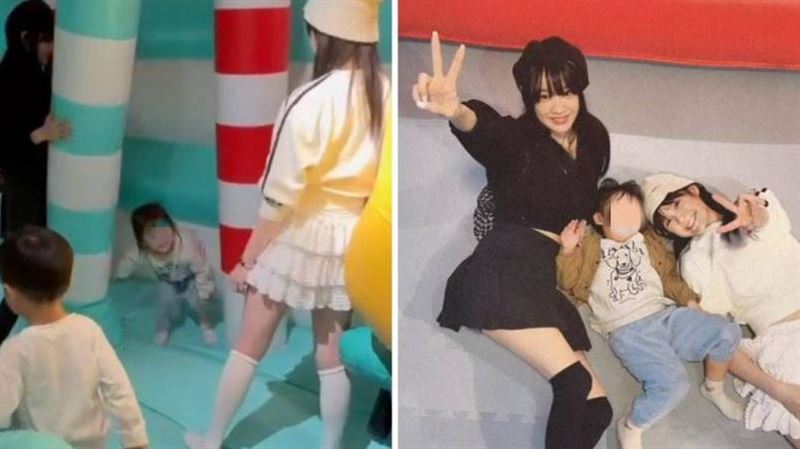 不只按讚范姜婚變文!直擊吳心緹親陪帶孩