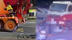 長庚醫院,高雄,婦人,雙腳,血肉,水泥,預拌車,腳踏車,車禍,大寮區