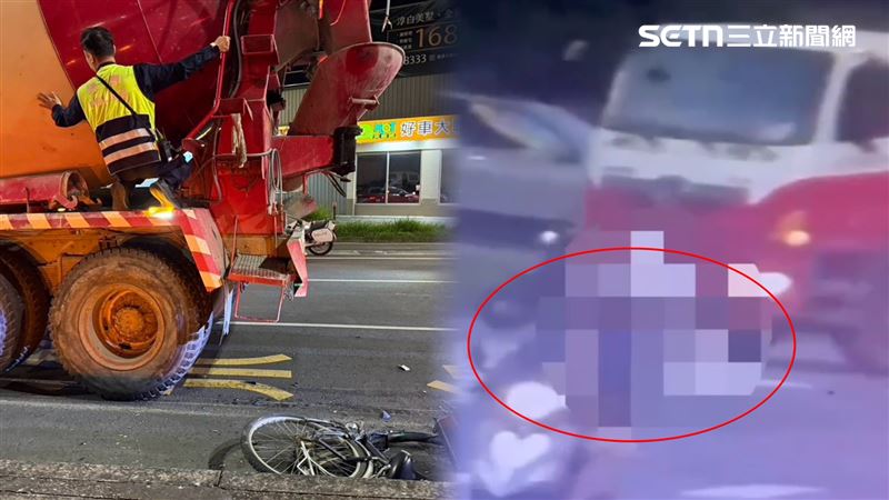 不明原因…婦遭水泥車「輾斷雙腳一地肉」
