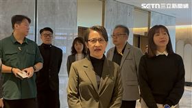 副總統蕭美琴表示，祝福員警能早日康復（圖／記者劉秀敏攝影）