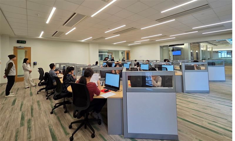 教育部首度將台灣台語認證推向海外，於美國大華府地區試辦考試。（圖／教育部提供）