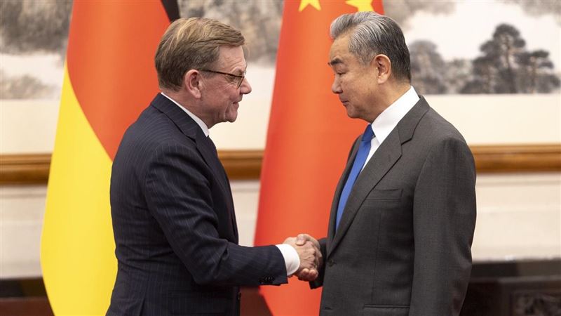 德外長訪中　王毅：台灣地位被七重鎖定