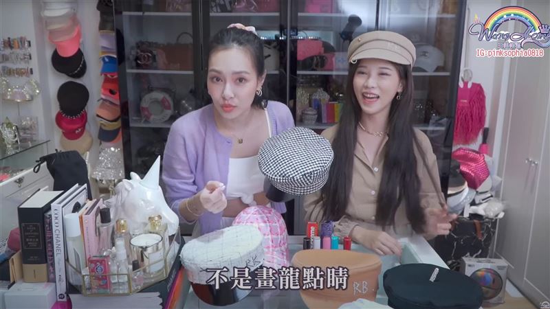 咪妃與王思佳錄節目。（圖／咪妃KIDS提供提供）