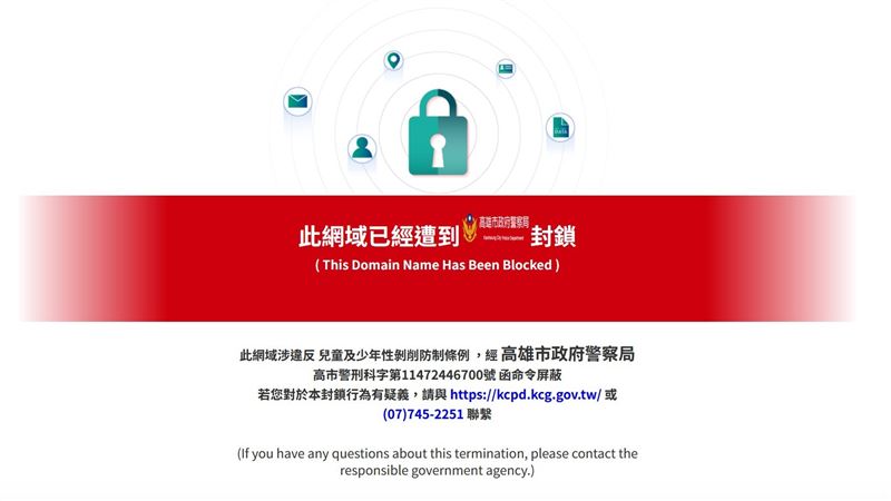 知名成人網站「5F自拍」涉及多起兒少性影像、成人偷拍外流案遭調查,封網。(圖/翻攝畫面)