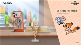 Belkin推出《動物方城市》限定聯名系列。（圖／品牌業者提供）