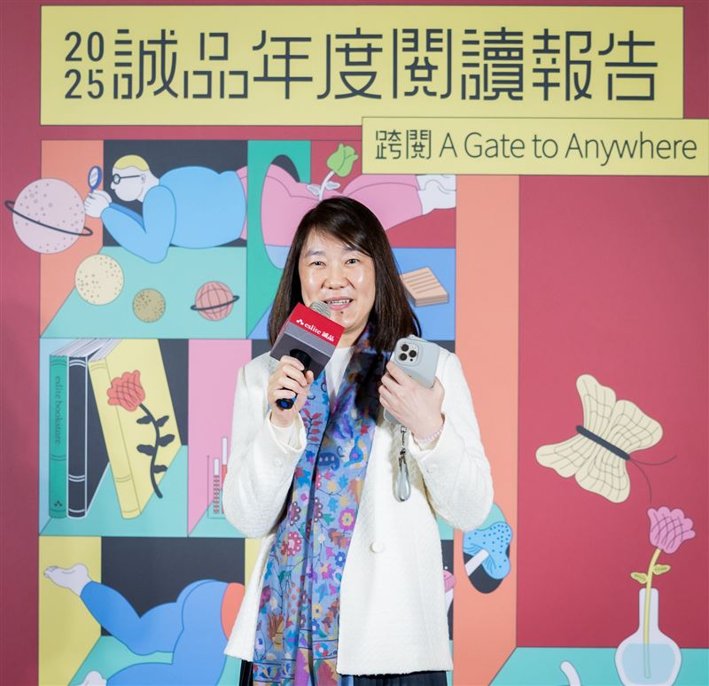 誠品董事長吳旻潔表示,表示,誠品書店今年逆勢成長,相較2年前成長100萬冊。未來會更注重場域的互動、創造和讀書人更深厚的關係。(圖/誠品提供)