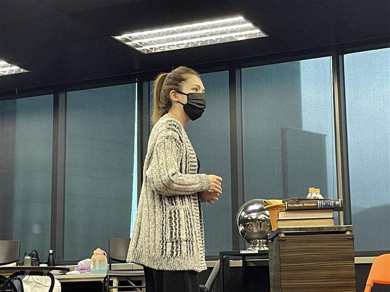 許瑋甯雖然因為生病有些疲累，但不減她的美麗。（圖／記者趙浩雲攝影）