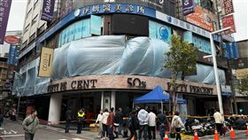 板橋氣爆,結構損毀。（圖／工務局提供）