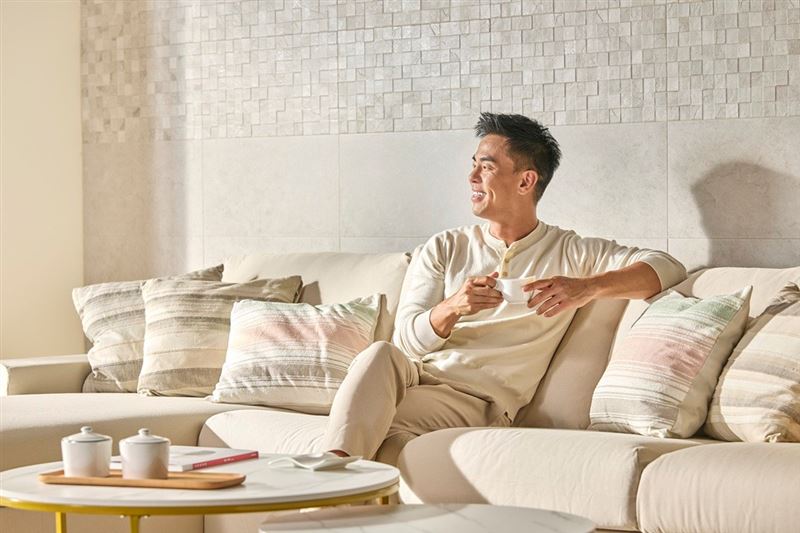 愛家形象深植人心的藝人柯有倫擔任推薦代言，象徵品牌對安全、品質與永續的堅持。。(圖／業者提供)