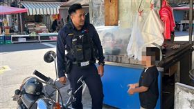 台中,丟包,男童,市場（圖／翻攝畫面）