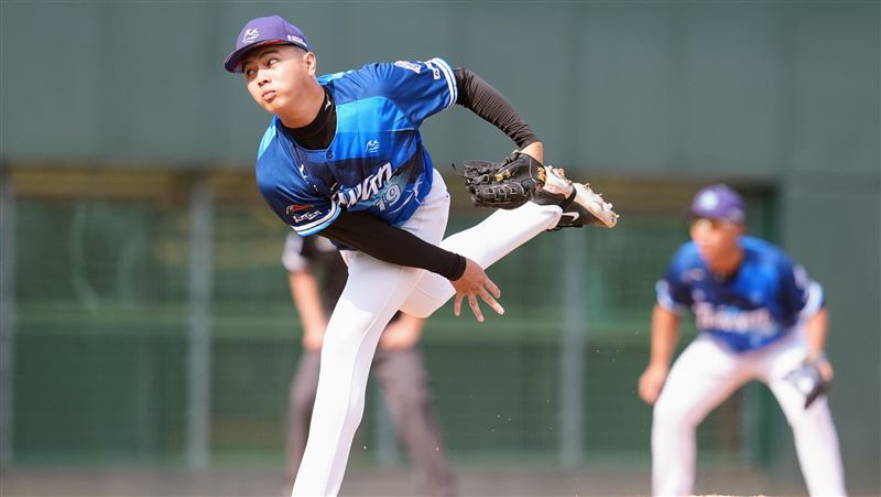 統一獅簽回林原裕。(圖/中華職棒提供)