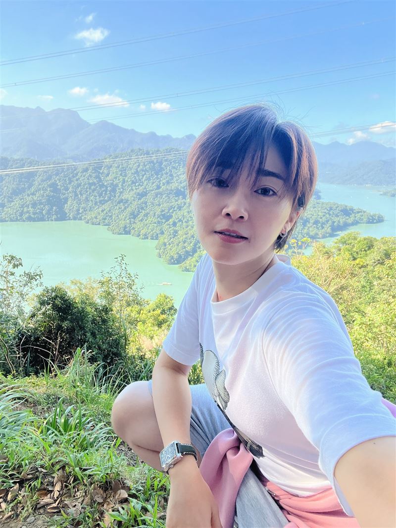 張文綺自爆在日本外景上吐下瀉。(圖/翻攝自張文綺臉書)