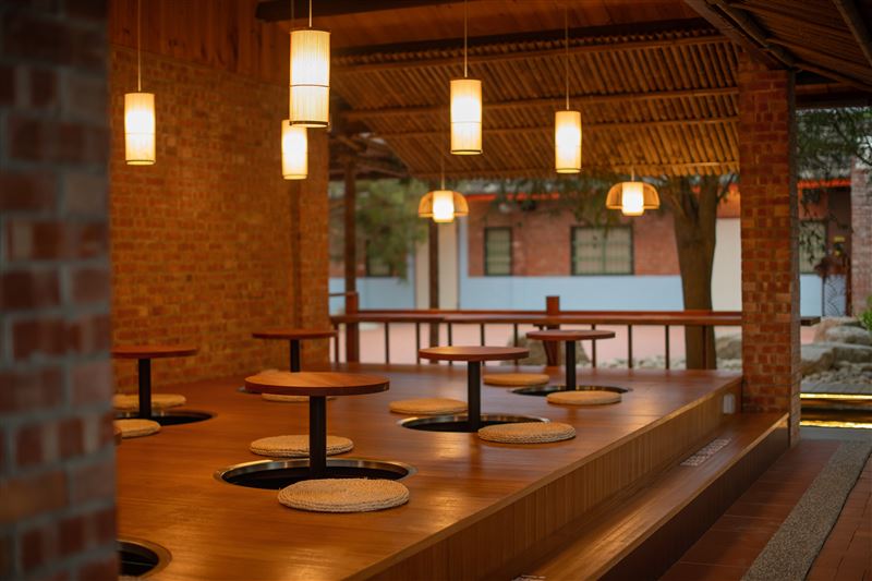 虎珍堂「森之院」用餐區。(圖/品牌業者提供)