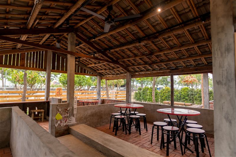 「森之院」戶外用餐區。(圖/品牌業者提供)