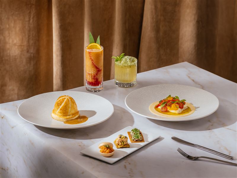 DREAM PLAZA限定「耶誕節主題套餐」。(圖/品牌業者提供)