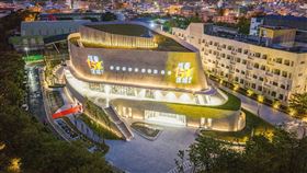 恆春文化中心劇場館空拍。（圖／屏東縣政府提供）