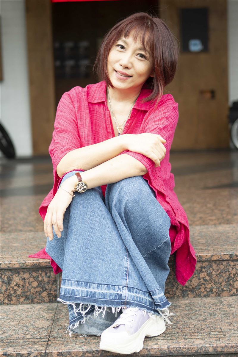 阮丹青曾向老公羅鎮求婚,結果遭到拒絕。(圖/羅藝工作室、林文俊提供)