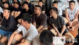 陸委會揭露：873名台籍詐欺犯滯留中國服刑。（圖／翻攝自柬中時報）