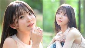 日本混血兒「林芽依」出道成為AV女優，出道作的標題直接說了，她是「宛如從童話裡走出來的神秘美少女」。（圖／翻攝自Ｘ）