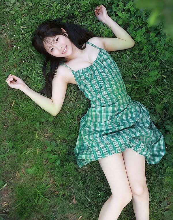 「暗黑版有村架純」青坂葵平常就有看A片的習慣,而且性慾超強,於是出道成為AV女優。(圖/翻攝自X)