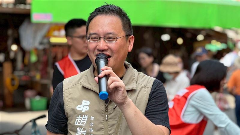 周玉蔻認為,趙怡翔(圖)有格局的表現,很值得肯定。(圖/翻攝自趙怡翔臉書)