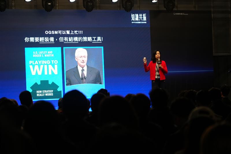 2025知識共振論壇，CEO高階經理人御用顧問張敏敏。（圖／知識衛星提供）