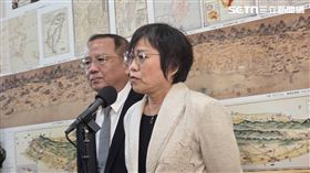 內政部長劉世芳受訪。（圖／記者盧素梅攝影）